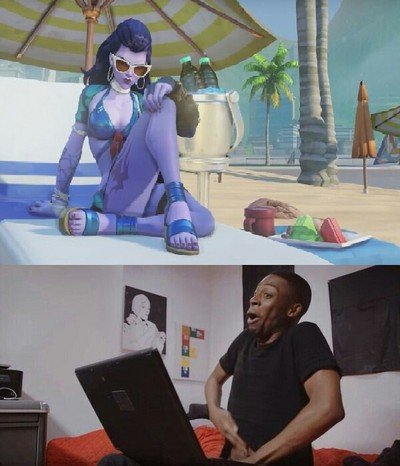 Негр с ноутом оригинал