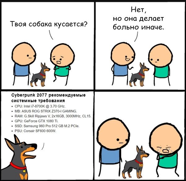 Ваша собака не кусается Мем