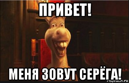 Сережа ты где