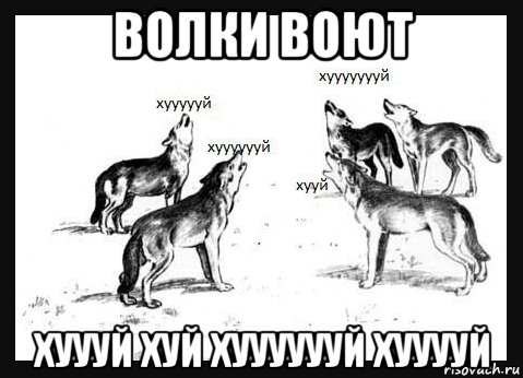 Волки воют Мем