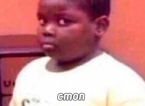 Толстый черный мальчик