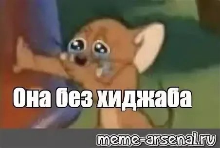 Плачущий мышонок Джерри