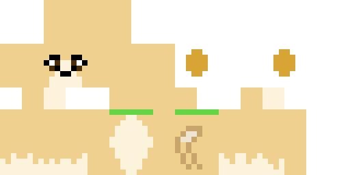 Скин котика