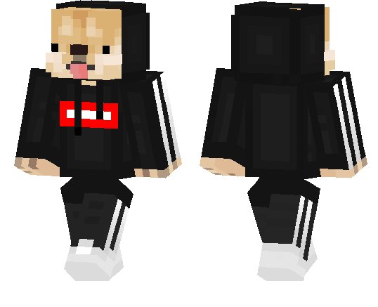 Скин собаки в МАЙНКРАФТЕ