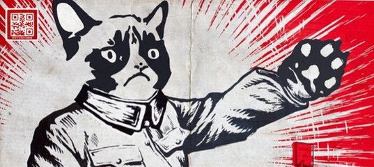 Кошка коммунист