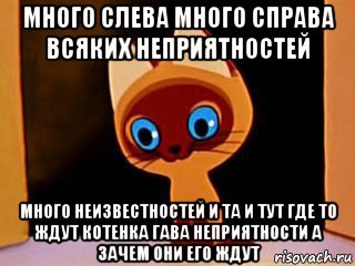 Котенок Гав неприятности джут