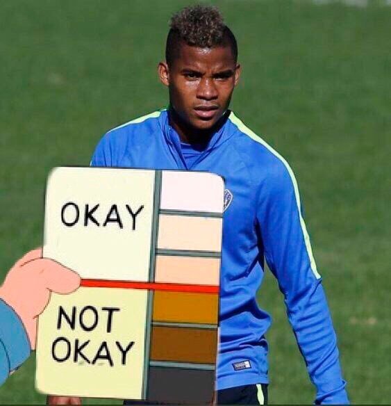 Футболист Зенита чернокожий