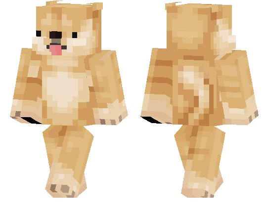 Скины для МАЙНКРАФТА Doge