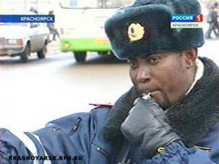 Негр милиционер