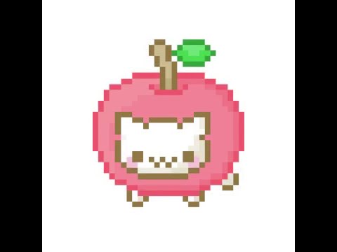 Яблоко пиксель арт