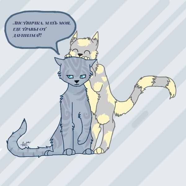 Коты Воители Воробей и палка