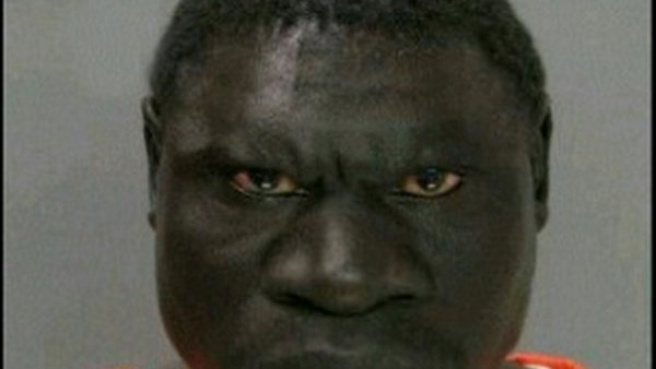 Негр в форме