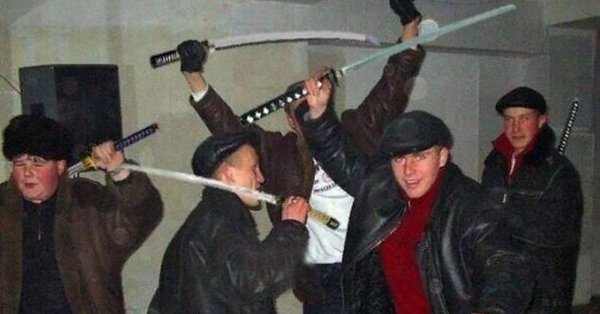 Алкаш с катаной