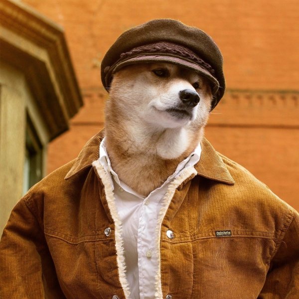 Стильная собака