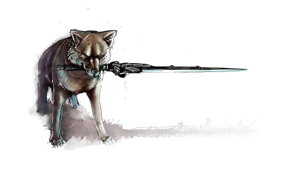 Dark Souls Сиф Великий волк арт