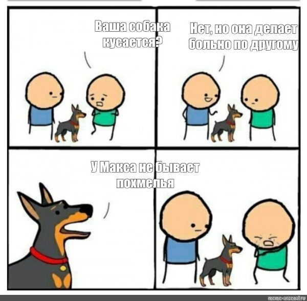 Ваша собака не кусается