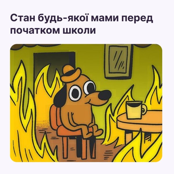 Собака в горящей комнате