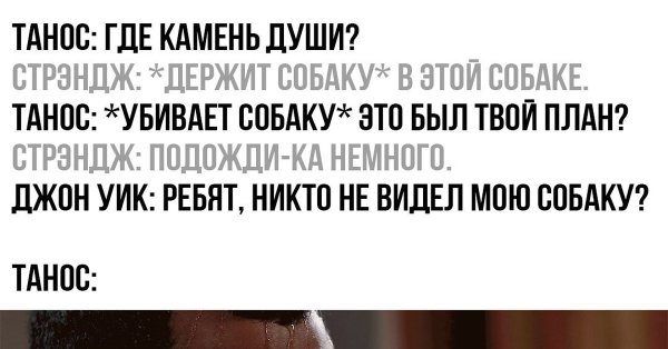 Джон уик Мем про собаку