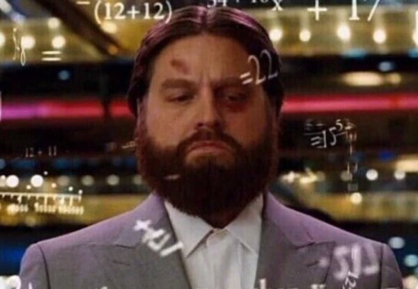 Парень считает на пальцах