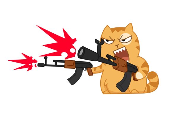 Рыжий кот с пистолетом