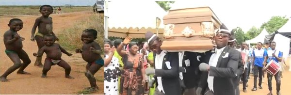 Дети негры танцуют