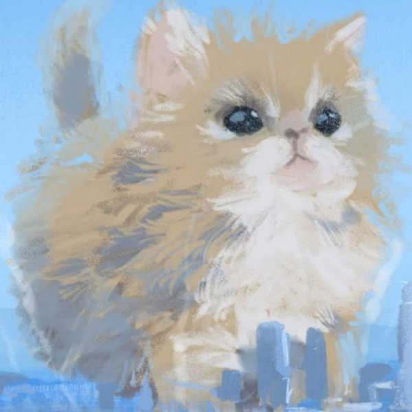 Кот на заводе Мем