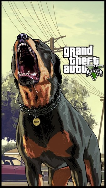 Ротвейлер Чоп в ГТА 5