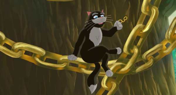 Кот учёный из Иван Царевич и серый волк