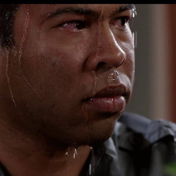 Потный негр