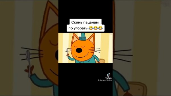 Мультик три кота мемы