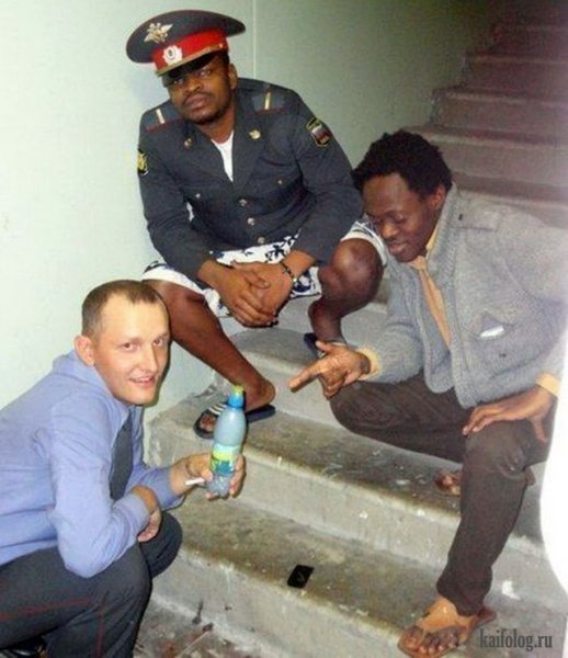 Негр милиционер