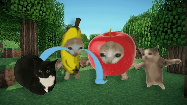 Плалучший кот банан