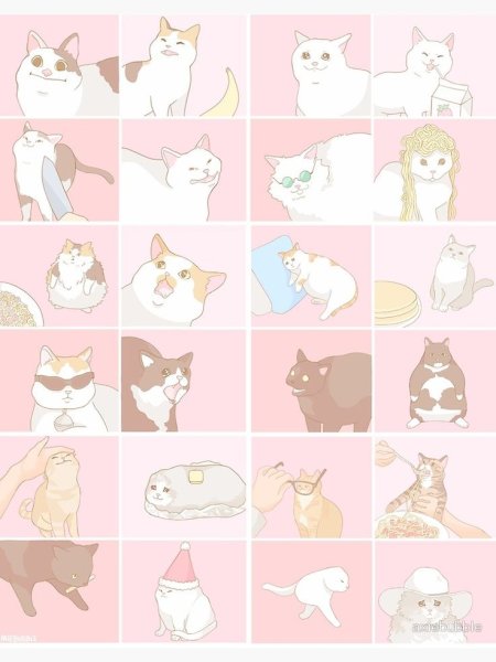 Котики нарисованные Эстетика