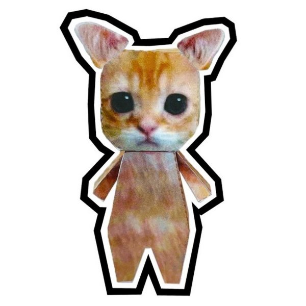Бумажный кот el gato