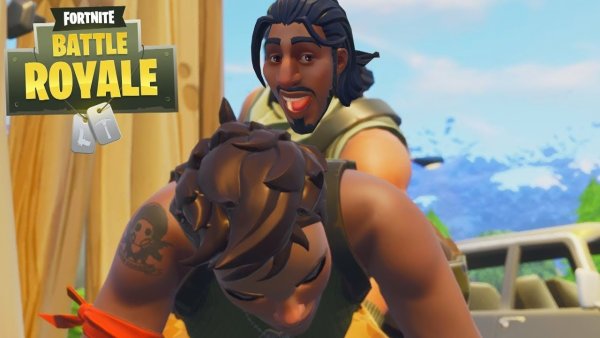 Смешное лицо ФОРТНАЙТ