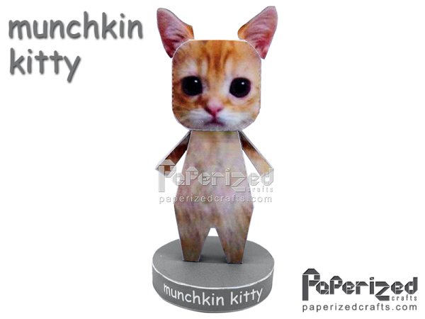 Munchkin Kitty paperized