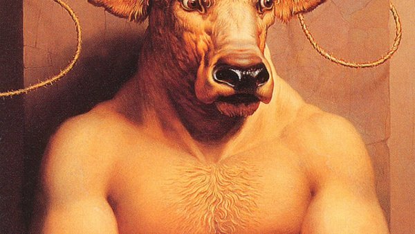 Человек с головой быка