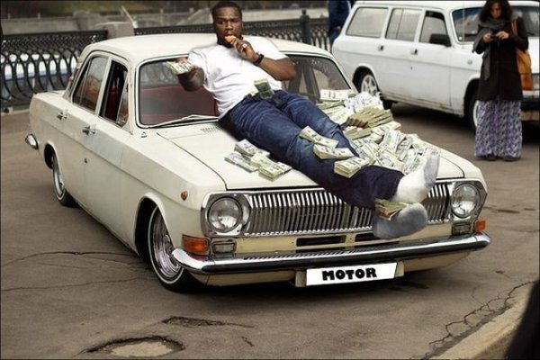 Нигеры в машине