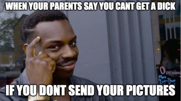 Мем афроамериканка с пальцем