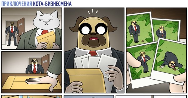 Деловой кот