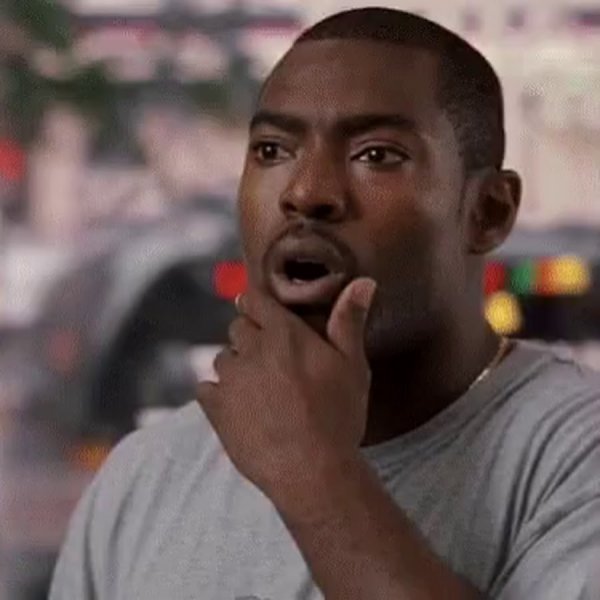 Негр удивляется Мем