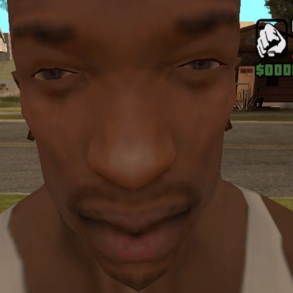 Карл Джонсон с челкой