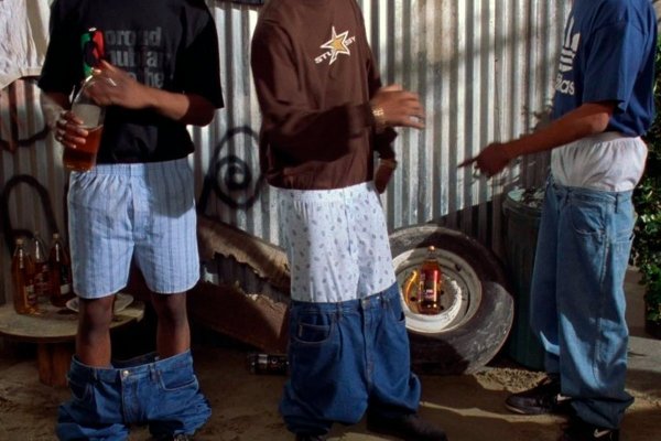 Нигеры со спущенными штанами