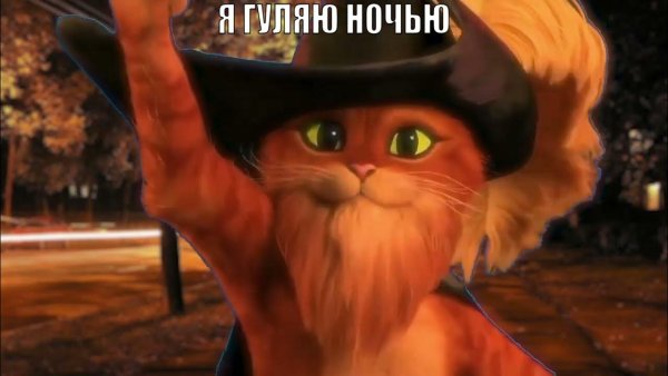 Кот в сапогах 2 Мем