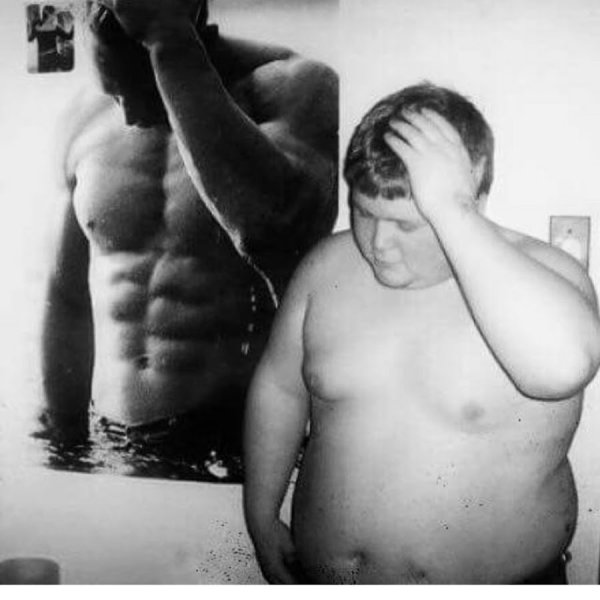 Пухлый парень