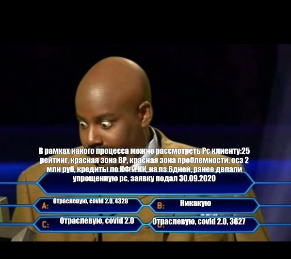 Кто хочет стать миллионером Мем