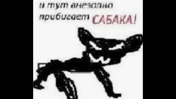 И тут внезапно прибегает