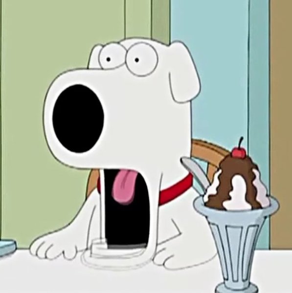 Гриффины Брайан челюсть