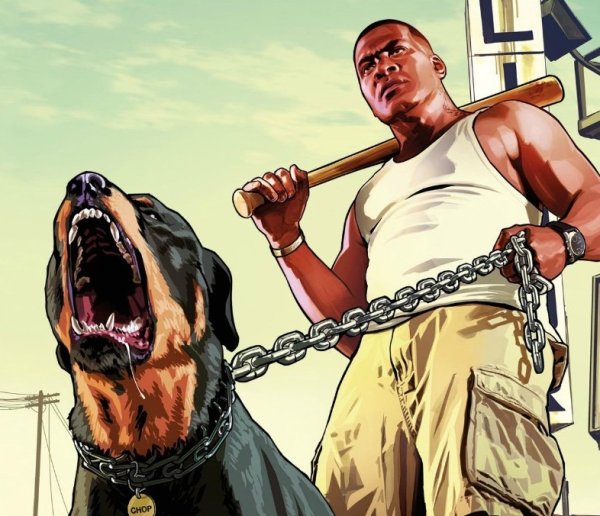 ГТА 5 Франклин и Чоп