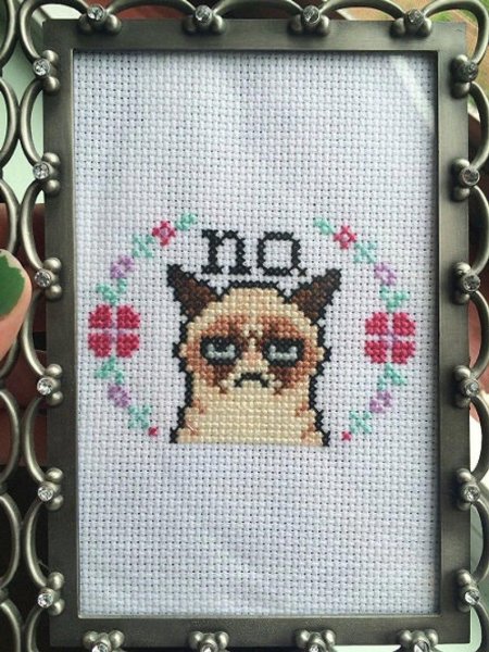 Мемы для вышивания крестиком